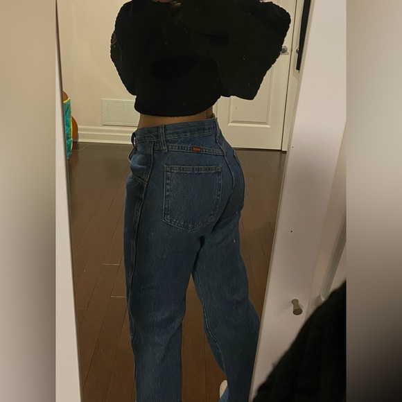 Rustler mens jeans blue denim - Picture 5 of 8